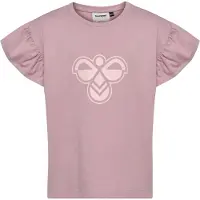 Hummel kinder-T-shirt Hmljr Ruffle Ss Big Bee 233879