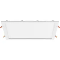 Deko-light 565445 Downlight - Anik CCT Square 380 Inbouwlamp LED 30 W Verkeerswit (RAL 9016)