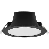 Deko-light 565750 Downlight - Acrux Pro 120 Inbouwlamp LED 15 W Diepzwart (RAL 9005)