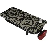 Hooodie Bagagedragerkussen Hooodie Cushie Decoration Black White