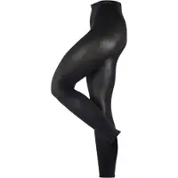 Esprit Cotton eenkleurig katoen legging dames zwart - maat 36-38