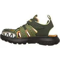 SKECHERS Open schoenen 'Razor Splash-Raptor Quest' groen