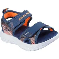 SKECHERS Jongens Microspec-Splash Sandalen Navy