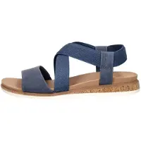 SKECHERS Sandaal 'Bobs Desert Kiss Low' blauw