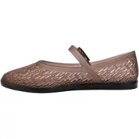 Melissa Ballerina met riempjes 'Harper' brokaat