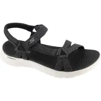 SKECHERS Sandaal 'Go Walk Flex Sandal - Sublime' zwart