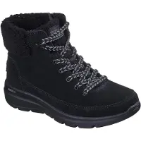 SKECHERS Boots 'Glacial Ultra - Autumn Days' zwart