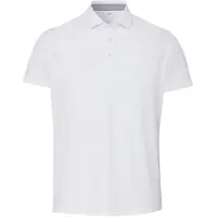 Pure Functional Polo slim fit shor | Wit | Maat XL