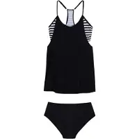 Bonprix Lange tankini in layerlook (2-dlg. set) maat 48