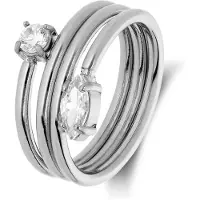 Lucardi Ring zilver