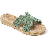 Brasileras Huisschoenen 'Braida' groen