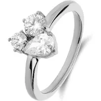 Lucardi Ring zilver