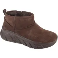 SKECHERS Boots 'Bobs B Flex Hi - Hi Frost' donkerbruin