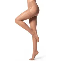Glamory Fijne panty 'Plaisir Ouvert 20 Strapsstrumpfhose' beige