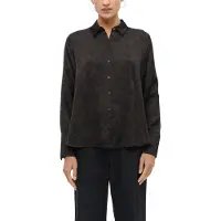 s.Oliver Black Label Blouse donkerbruin / zwart
