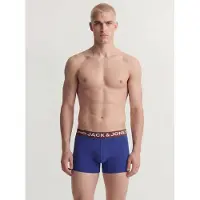 Jack & Jones Boxershorts 'JACLICHFIELD' blauw / groen / bloedrood / wit
