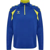 Hummel Sportsweatshirt navy / lichtgeel