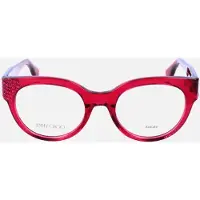 Jimmy Choo Zichtbril JC136 49/20/140 Plum Acetaat VROUW JC136