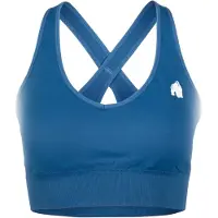 Gorilla wear Sport bh 'Hilton' blauw / wit