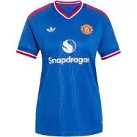 Adidas Functioneel shirt 'Manchester United 26/27' royal blue/koningsblauw / donkeroranje / kersrood / wit
