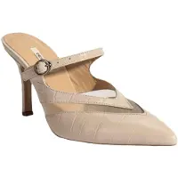Desa Pumps 'Hausschuhe mit Absatz' wit