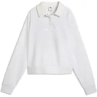 Puma Sweatshirt lichtgrijs / wit