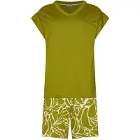 Pastunette Pyjama 'Shortama' groen