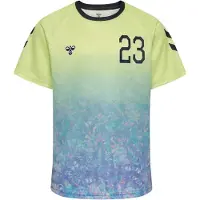Hummel Functioneel shirt turquoise / lichtgeel / limoen / lichtlila / rosa