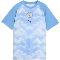 Puma Functioneel shirt 'Manchester City' pastelblauw / wit