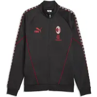 Puma Sportjas 'AC Milan King Anthem' donkergrijs / rood / wit