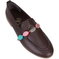 Desa Mocassins 'Loafer' bruin