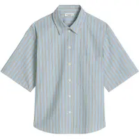 Marc o'polo DENIM Blouse lichtblauw / grafiet / spar / offwhite