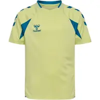 Hummel Functioneel shirt pasteelgeel / petrol