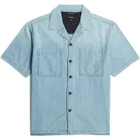 G-Star Overhemd 'Bowling 2-Pocket Shirt' lichtblauw