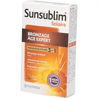 PDM to be maintained Sunsublim Bronzage Âge Expert 28 Capsules