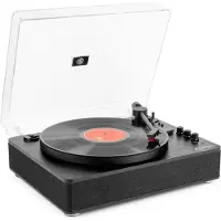 Fenton RP162B hifi retro platenspeler met Bluetooth in/out en speakers