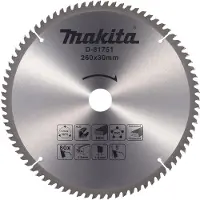 Makita CIRKELZAAGBLAD 260X30X2,6 80T 5G D-81751