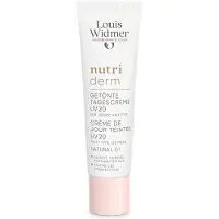 Louis Widmer Nutriderm Getinte Dagcrème UV 20 Natural 01 (zonder Parfum) | 30 ml
