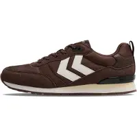 Hummel Sportschoen 'Monaco 86' taupe / chocoladebruin
