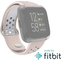 Hama 00086229 Smartwatch Accessoires Band Grijs (Silicone, Roestvrij staal), Horlogebandjes, Grijs, Roze