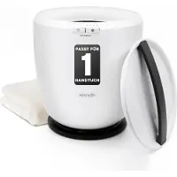 SereneLife Handdoek verwarmer, luxe Towel Warmer met automatische uitschakeling en geurfunctie – geschikt voor 1 grote handdoek