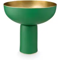 Pip studio Serveerschaal Metal Matt Green 23 x 24 cm