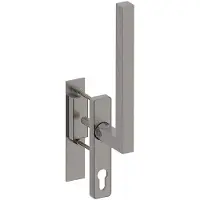 Hardbrass Hefschuifdeurgreep Geneve Enkel PC69 | Inox