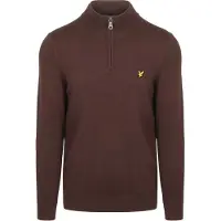 Lyle & Scott Cotton Merino 1/4 Zip Sweater Heren S