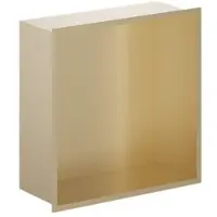 Crosswater Douche Nis - 30.5x30.5cm - geborsteld messing (goud) NI305305F