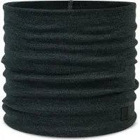 Buff - Heavyweight Merino Wool - Colsjaal One Size, zwart