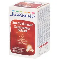 Juvamine Zon Sublimator | Zonvoorbereiding | Bruining 60 St Capsules