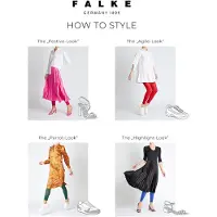 Falke Damen Pure Matt eenkleurig materiaal ondoorzichtig 50 DEN legging dames tourmaline - maat 7618