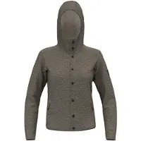 Salewa - Women's Sarner Undyed Wool Hooded Jacket - Wollen vest 40, grijs/bruin