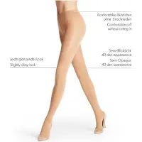 Falke Panty's 'Seidenglatt' nude
